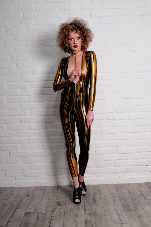 latex jumpsuit LARISSA by FOCH