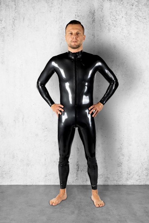 latex catsuit OBSIDIAN by FOCH