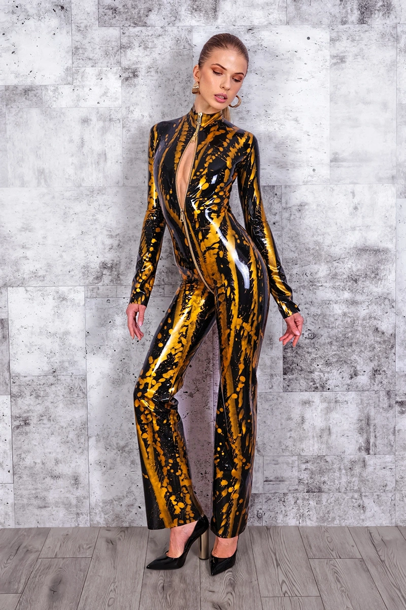 AMALTEA handmade latex jumpsuit by FOCH | photo nr 3