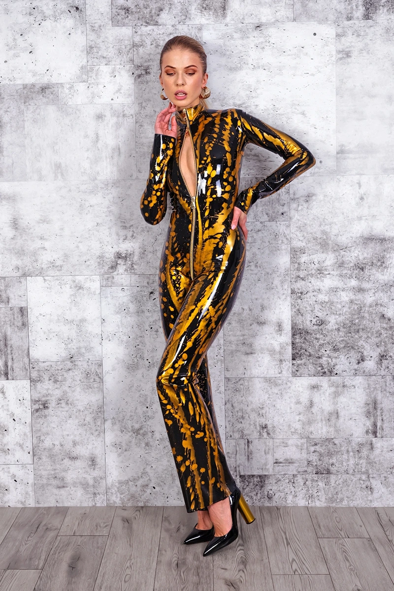 AMALTEA handmade latex jumpsuit by FOCH | photo nr 6