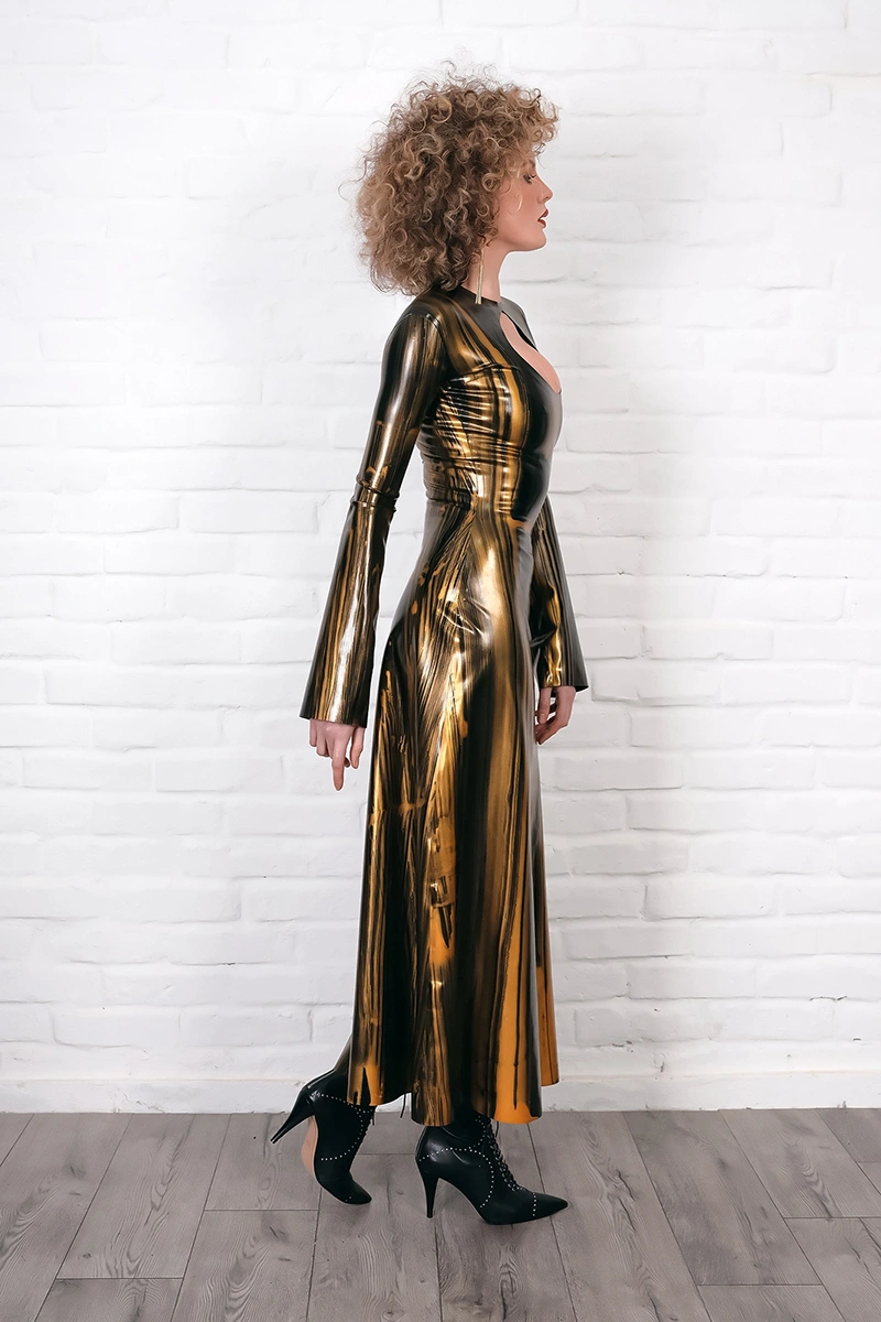 DESDEMONA handmade latex dress by FOCH | photo nr 5
