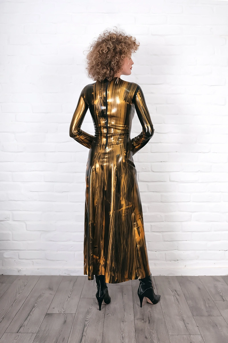 DESDEMONA handmade latex dress by FOCH | photo nr 6