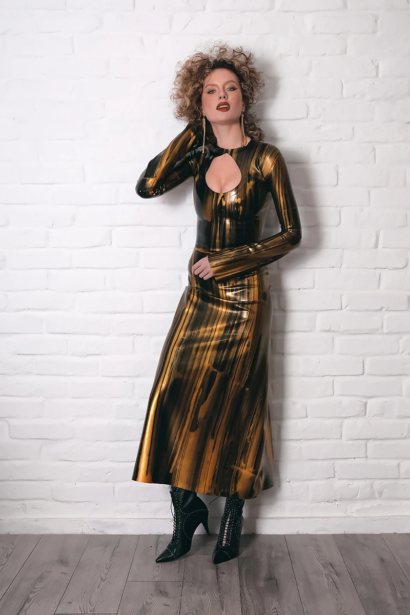 DESDEMONA handmade latex dress by FOCH | photo nr 8
