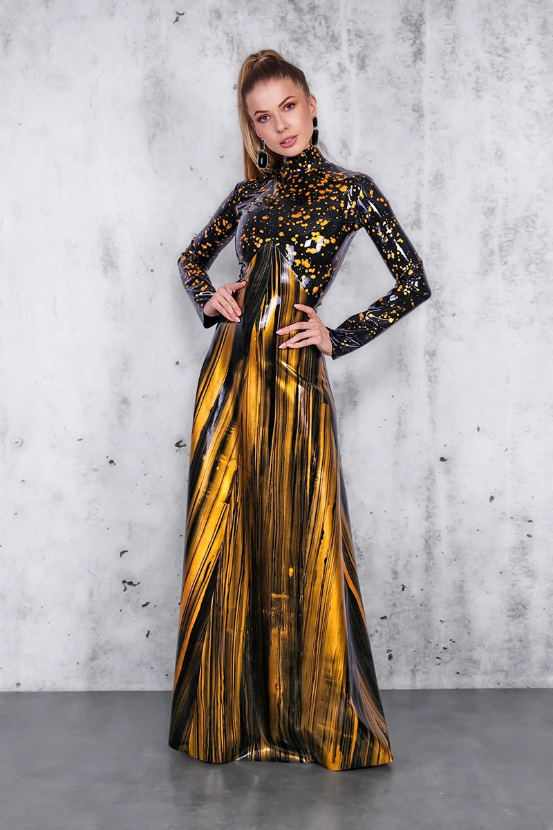 BESTLA handmade latex dress by FOCH | photo nr 2