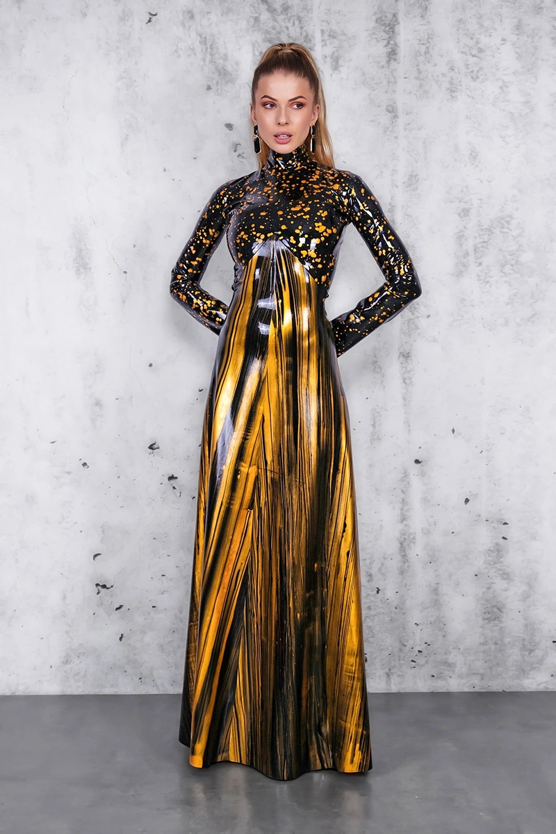BESTLA handmade latex dress by FOCH | photo nr 4