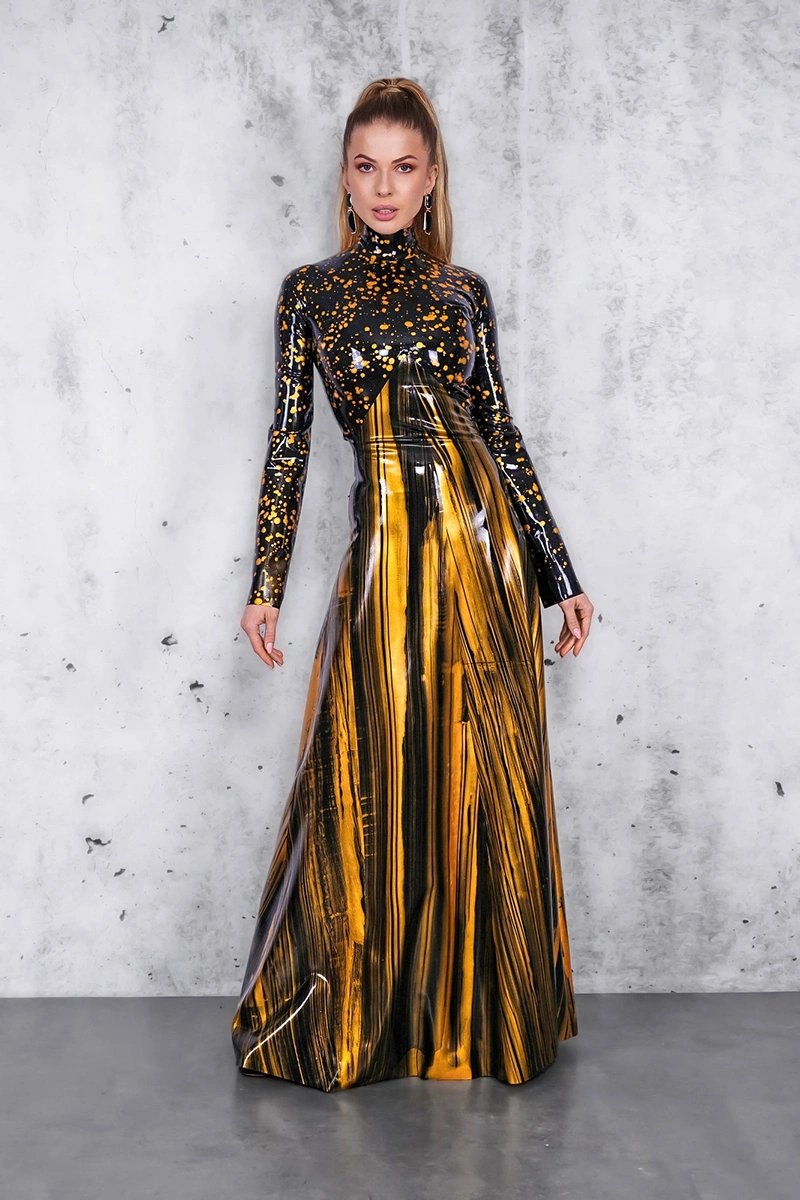 BESTLA handmade latex dress by FOCH | photo nr 5