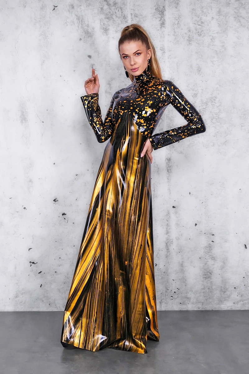 BESTLA handmade latex dress by FOCH | photo nr 6