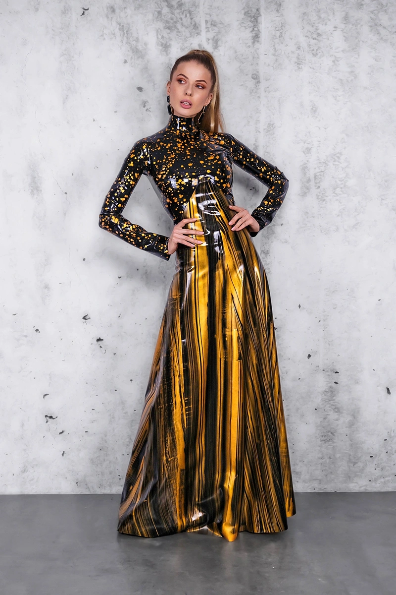 BESTLA handmade latex dress by FOCH | photo nr 7