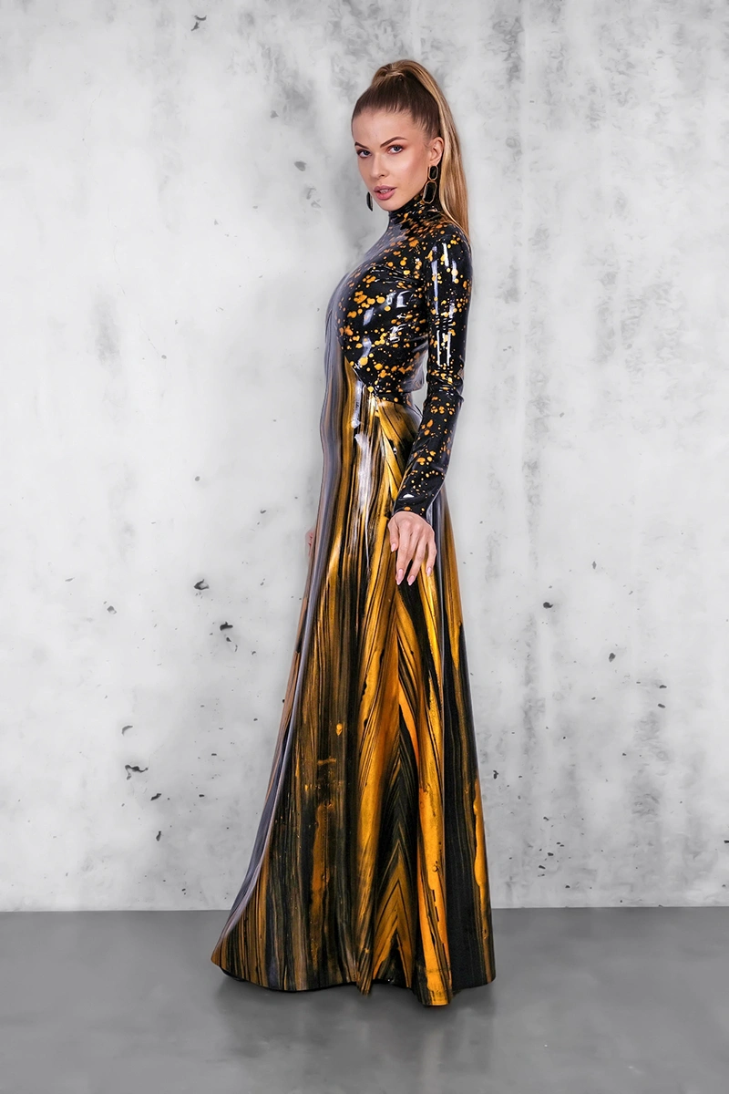 BESTLA handmade latex dress by FOCH | photo nr 8