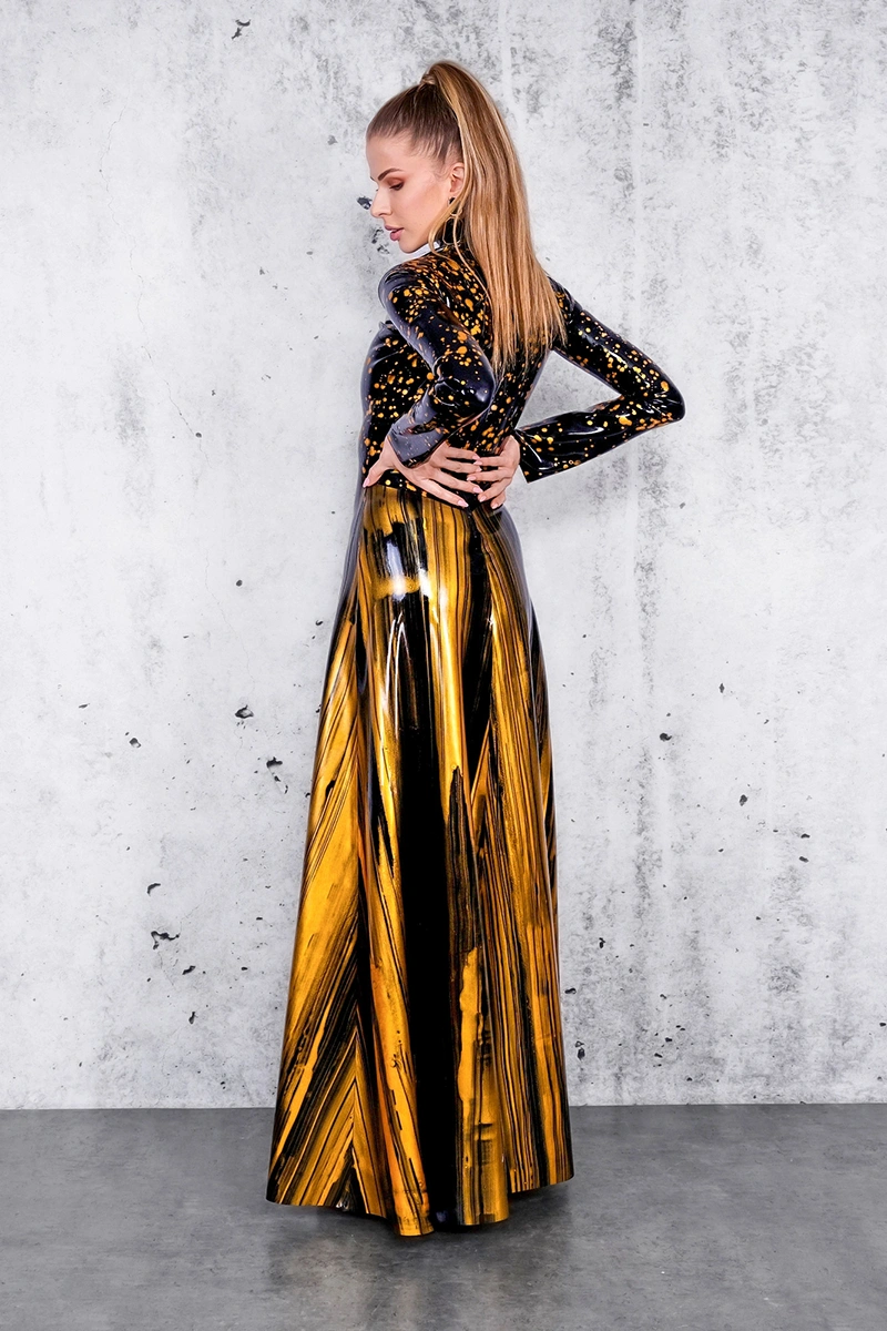 BESTLA handmade latex dress by FOCH | photo nr 9