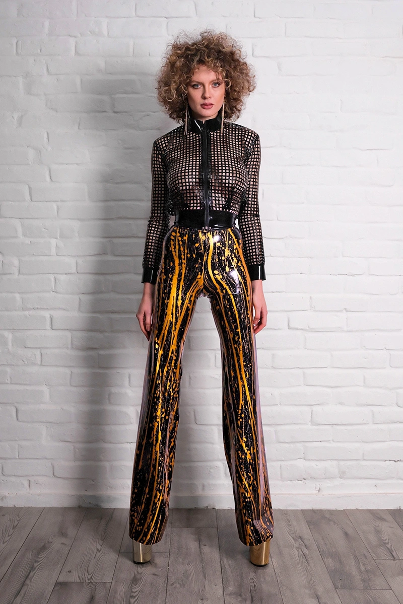 SINOPE handmade latex pants by FOCH | photo nr 5