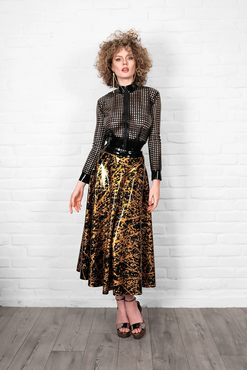 KARME handmade latex skirt by FOCH | photo nr 8