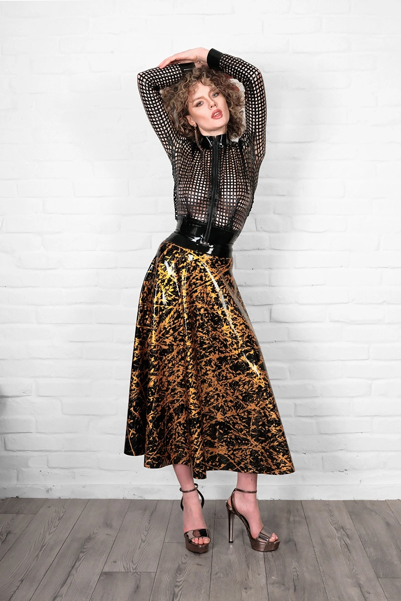KARME handmade latex skirt by FOCH | photo nr 9