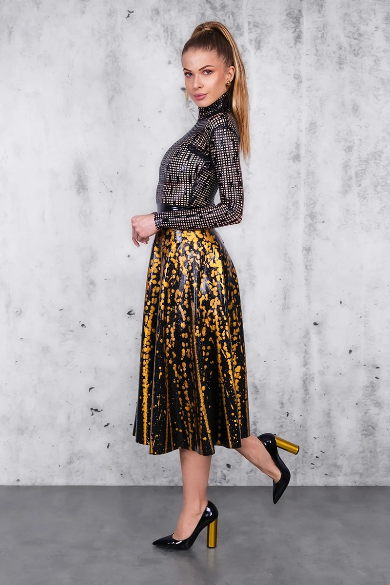 ELOIA handmade latex skirt by FOCH | photo nr 7