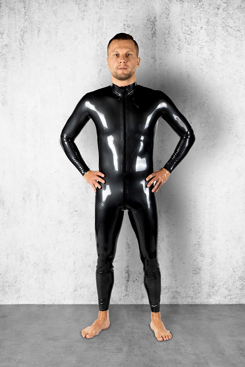 OBSIDIAN handmade latex catsuit by FOCH | photo nr 1