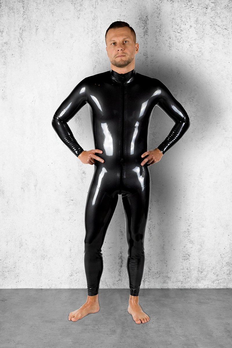 OBSIDIAN handmade latex catsuit by FOCH | photo nr 7