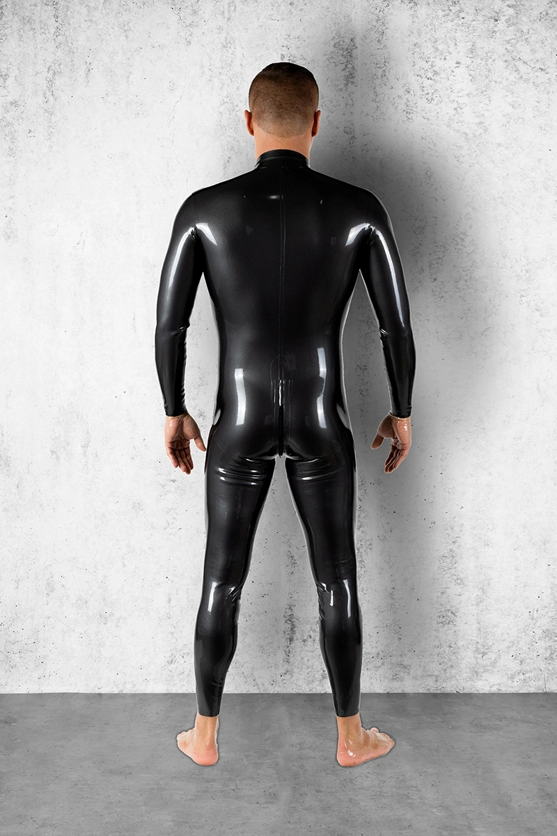 OBSIDIAN handmade latex catsuit by FOCH | photo nr 8