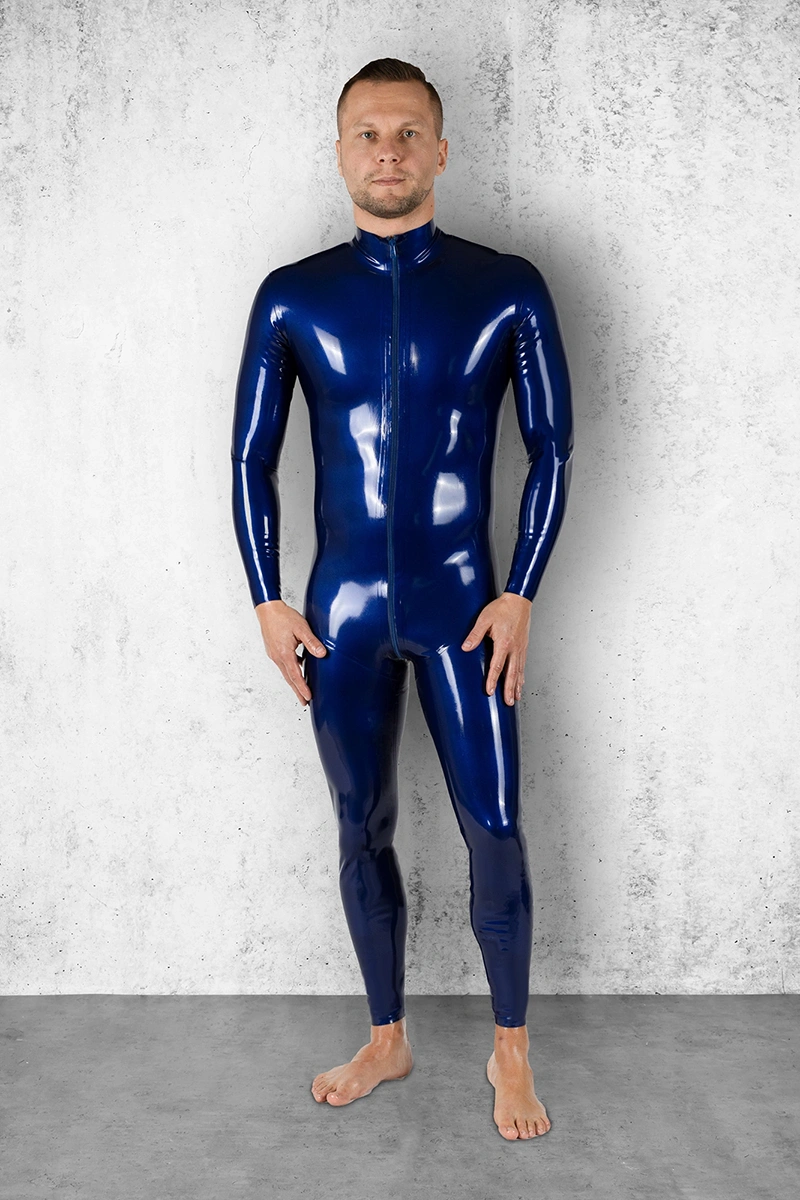 SAPPHIRE handmade latex catsuit by FOCH | photo nr 1
