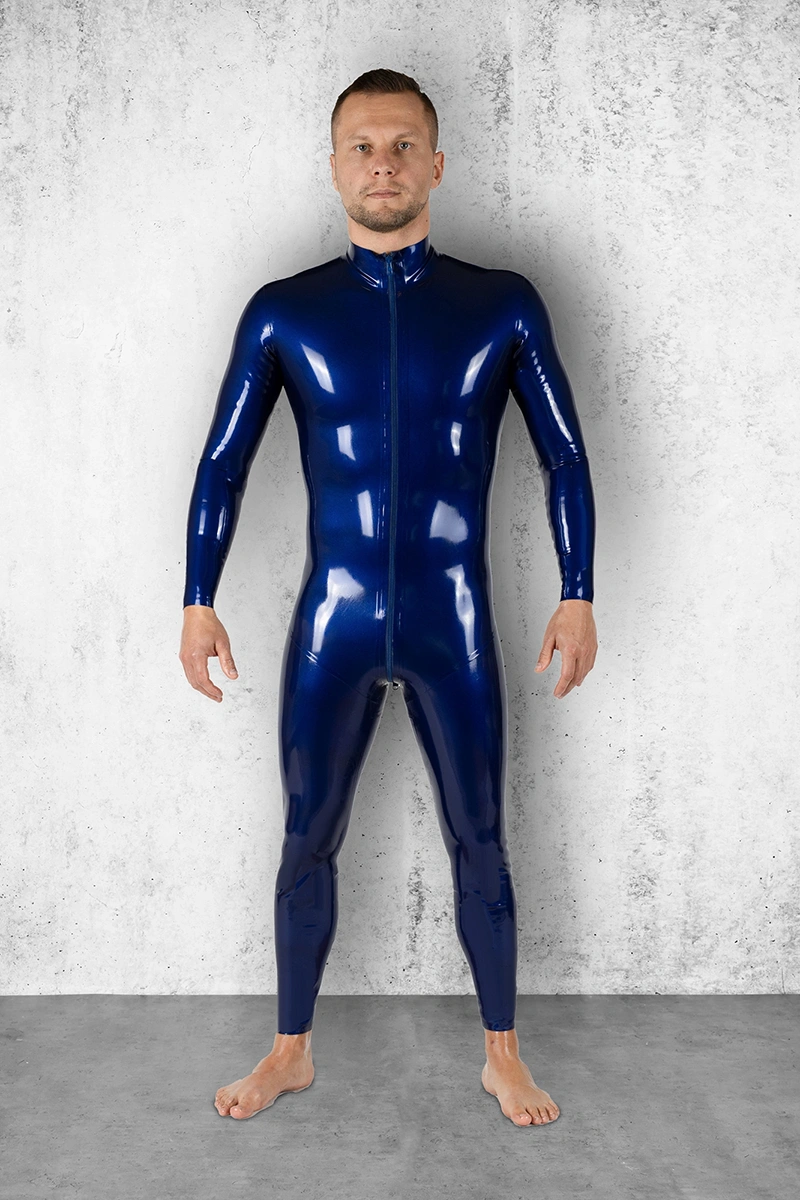 SAPPHIRE handmade latex catsuit by FOCH | photo nr 3