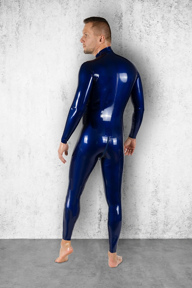 SAPPHIRE handmade latex catsuit by FOCH | photo nr 5
