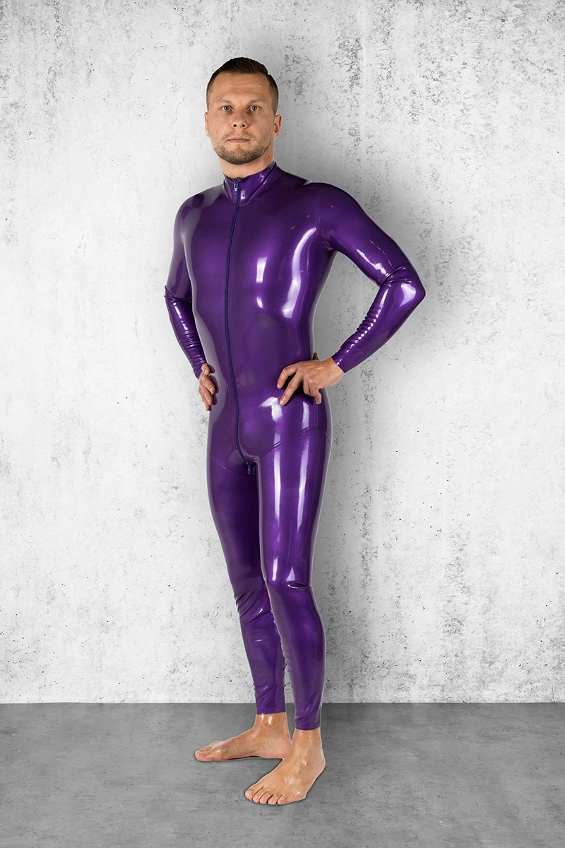 AMETHYST handmade latex catsuit by FOCH | photo nr 2