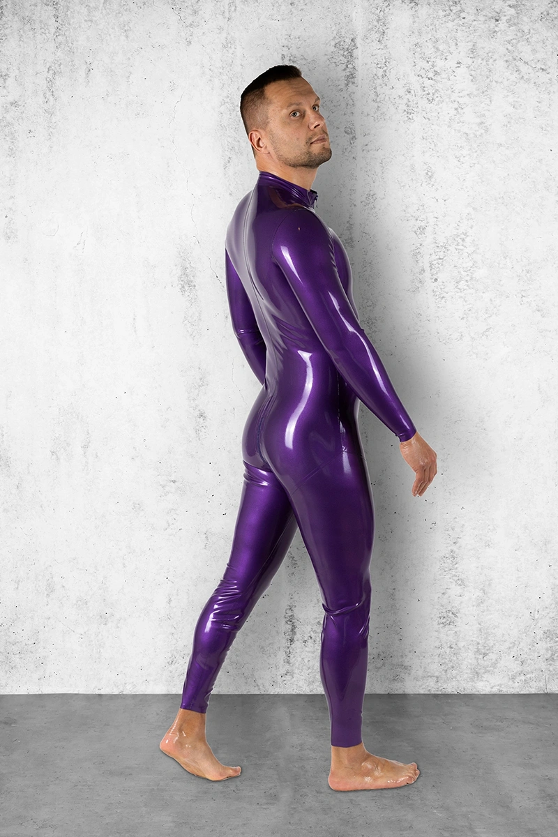 AMETHYST handmade latex catsuit by FOCH | photo nr 8